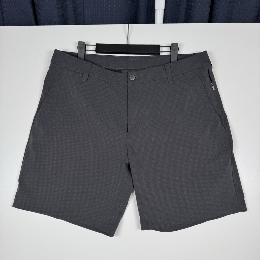 LULULEMON Commssion Classic Fit Shorts - Gray - Men's 34